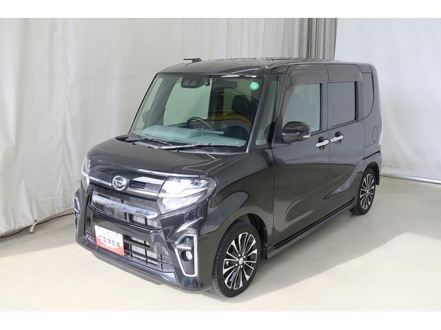 タントカスタムＲＳセレクション　／ナビ／バックカメラ／両側電動衝突軽減Ｂ　電動格納式ドアミラー　スマートキー＆プッシュスタート　車線逸脱　前席シートヒーター　キーフリー　ＬＥＤヘッド　Ｂカメラ　ＥＴＣ　オートマチックハイビーム　ターボエンジン　ドラレコ　ナビＴＶ（富山県）の中古車