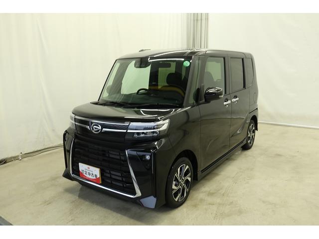タントカスタムＸ　／カーナビ／キーフリー／両側電動スライドドア／プリクラッシュセーフティ　ＢＴ接続　全方位モニタ　フロントカメラ　Ｂモニター　電格ミラー　ＩＳＴＯＰ　テレビ　レーンキープアシスト　ＬＥＤヘッドライト　ドラレコ　キ−フリ−　スマートキー　オートＬＥＤ（富山県）の中古車