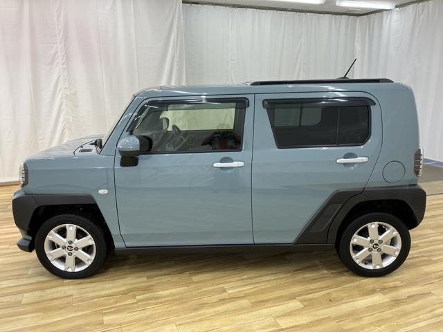 タフトＧ　／４ＷＤ／ナビ／パノラマカメラ／フロントカメラ　オートミラー　ＡＷ　前後誤発進抑制機能　車線逸脱防止　Ｂモニター　ＬＥＤランプ　ドライブレコーダー　前席シートヒーター　パノラマルーフ　盗難防止装置　ＢＴオーディオ　オートライト（富山県）の中古車