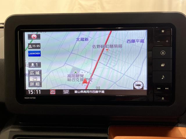 タフトＧ　／４ＷＤ／ナビ／パノラマカメラ／フロントカメラ　オートミラー　ＡＷ　前後誤発進抑制機能　車線逸脱防止　Ｂモニター　ＬＥＤランプ　ドライブレコーダー　前席シートヒーター　パノラマルーフ　盗難防止装置　ＢＴオーディオ　オートライト（富山県）の中古車