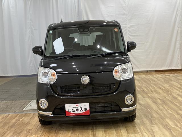 ムーヴキャンバスＧブラックアクセントリミテッド　ＳＡIII　／ナビ／両側電動レーンキープアシスト　パノラマカメラ　ＢＴ　ナビ＆ＴＶ　記録簿　ＬＥＤライト　セキュリティアラーム　スマートキー　ドライブレコーダー　オートライト　両側電動パワースライドドア　前後ブレーキサポート（富山県）の中古車