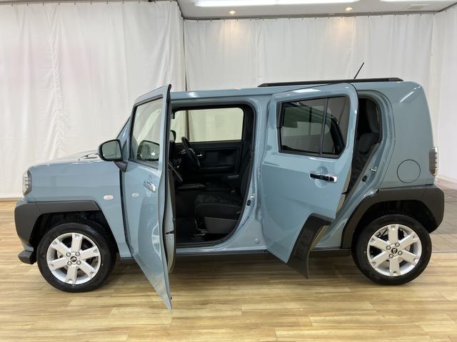 タフトＧ　クロムベンチャー　／オーディオレス／キーフリー／ＬＥＤアイドリングＳＴＯＰ　スマートキー＆プッシュスタート　衝突安全ボディ　ＬＥＤランプ　レーンキープアシスト　電動格納ドアミラー　メンテナンスノート　オートハイビーム　シ−トヒ−タ−　キーフリー（富山県）の中古車