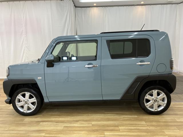 タフトＧ　クロムベンチャー　／オーディオレス／キーフリー／ＬＥＤアイドリングＳＴＯＰ　スマートキー＆プッシュスタート　衝突安全ボディ　ＬＥＤランプ　レーンキープアシスト　電動格納ドアミラー　メンテナンスノート　オートハイビーム　シ−トヒ−タ−　キーフリー（富山県）の中古車