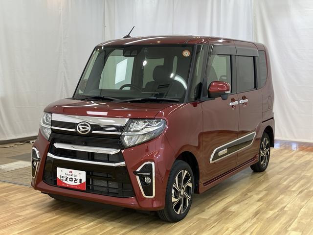 タントカスタムＸスタイルセレクション　／４ＷＤ／ナビ／パノラマ／ＬＥＤ　ナビＴＶ　電動格納ドアミラー　衝突軽減ブレーキ　ドライブレコーダー　パノラマモニター　Ｂｌｕｅｔｏｏｔｈ　バックモニター　４ＷＤ　前席シートヒーター　両側パワースライドドア　オートライト（富山県）の中古車