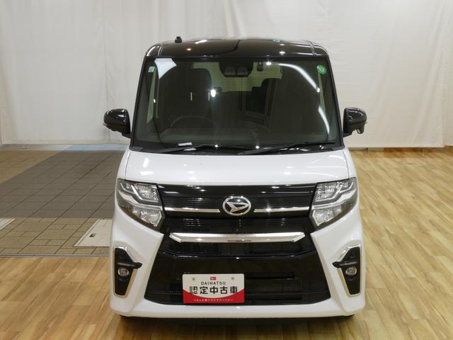 タントカスタムＸ　／カーナビ／パノラマカメラ／両側電動スライドドア衝突回避支援　両自動ドア　パノラミックビューモニター　ブルートゥース　バックモニタ　オートミラー　フロントカメラ　ドラレコ　シートヒーター　カーナビ　ＥＳＣ　ＬＥＤヘッドライト　ワンオーナー　ＡＢＳ（富山県）の中古車