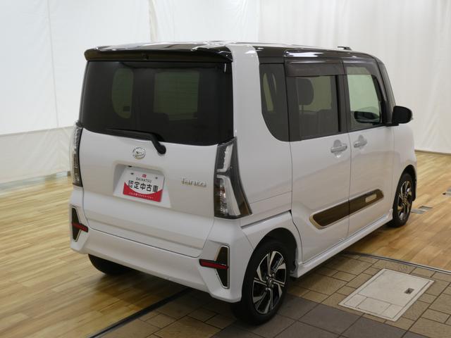 タントカスタムＸ　／カーナビ／パノラマカメラ／両側電動スライドドア衝突回避支援　両自動ドア　パノラミックビューモニター　ブルートゥース　バックモニタ　オートミラー　フロントカメラ　ドラレコ　シートヒーター　カーナビ　ＥＳＣ　ＬＥＤヘッドライト　ワンオーナー　ＡＢＳ（富山県）の中古車