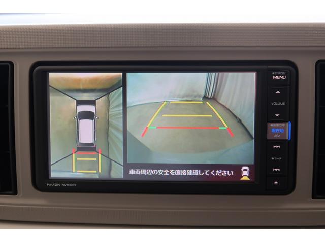 ミラトコットＧ　ＳＡIII全方位カメラ装着車　ＴＶナビ　ＬＥＤランプ　衝突回避支援ブレーキ　バックモニター　前席シートヒーター　盗難防止システム　車線逸脱警報　ＥＴＣ　オートハイビーム　ドラレコ　キーフリーシステム　エアバッグ（富山県）の中古車