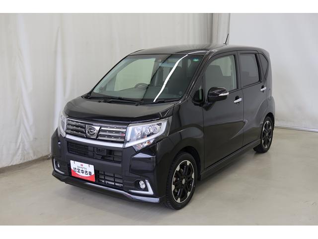 ムーヴカスタム　ＲＳ　ハイパーＳＡII電格ミラー　車線逸脱警報　Ｂカメラ　アイストップ　ターボエンジン　オートライト　ベンチシート　スマートキープッシュスタート　横滑り防止装置　キーフリー　盗難防止　アルミホイール　記録簿　ＡＢＳ（富山県）の中古車