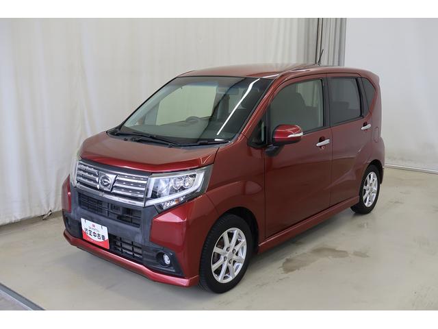 ムーヴカスタム　Ｘ衝突軽減ブレーキ　電格ミラー　キーレスエントリー　ＬＥＤヘッド　ナビＴＶ　オートライト　シートヒーター　エコアイドル　衝突安全ボディ　運転席エアバッグ　スマートキー　横滑り防止機能　バックカメラ（富山県）の中古車