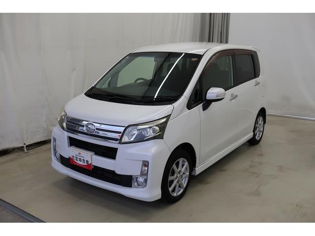 ムーヴカスタム　Ｘ　ＳＡＥＣＯアイドル　電格ミラー　ナビＴＶ　スマキ−　衝突安全ボディ　ＡＷ　運転席エアバック　点検記録簿　盗難防止　横滑り防止　助手席エアバック　ＥＴＣ付き　キーレス　ＬＥＤヘッドランプ　ＡＵＴＯライト（富山県）の中古車