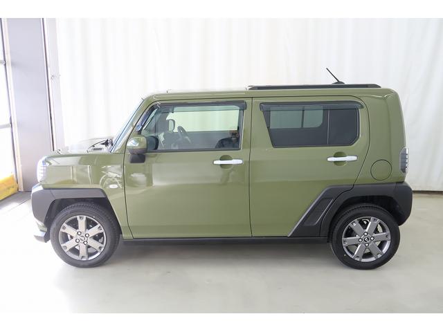 タフトＧターボ　／４ＷＤ／ナビ／パノラマモニター／ドラレコＢカメラ　電動格納ドアミラー　ＬＥＤライト　ＥＴＣ車載器　キーフリーシステム　フルタイム４ＷＤ　フロントカメラ　ドラレコ　アイドリングストップ　前席シートヒーター　ターボ車　アルミホイール　ナビＴＶ（富山県）の中古車