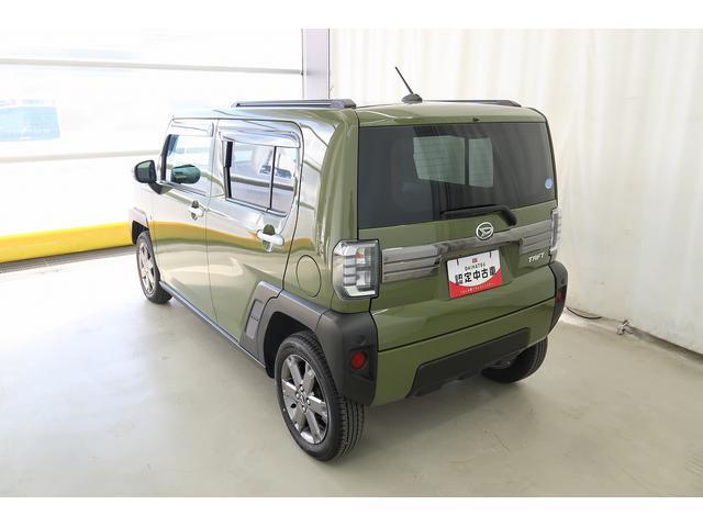 タフトＧターボ　／４ＷＤ／ナビ／パノラマモニター／ドラレコＢカメラ　電動格納ドアミラー　ＬＥＤライト　ＥＴＣ車載器　キーフリーシステム　フルタイム４ＷＤ　フロントカメラ　ドラレコ　アイドリングストップ　前席シートヒーター　ターボ車　アルミホイール　ナビＴＶ（富山県）の中古車