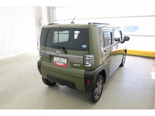 タフトＧターボ　／４ＷＤ／ナビ／パノラマモニター／ドラレコＢカメラ　電動格納ドアミラー　ＬＥＤライト　ＥＴＣ車載器　キーフリーシステム　フルタイム４ＷＤ　フロントカメラ　ドラレコ　アイドリングストップ　前席シートヒーター　ターボ車　アルミホイール　ナビＴＶ（富山県）の中古車