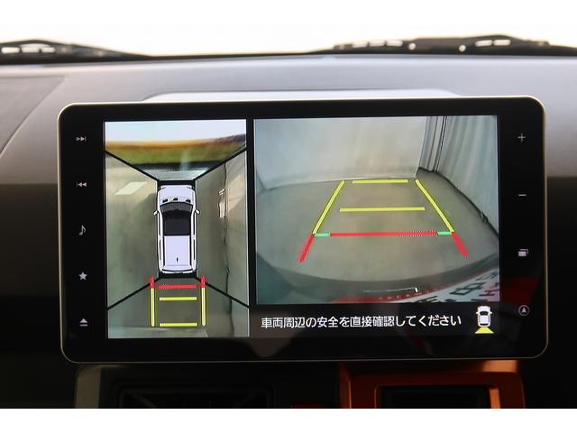 タフトＧターボ　／４ＷＤ／ナビ／パノラマモニター／ドラレコＢカメラ　電動格納ドアミラー　ＬＥＤライト　ＥＴＣ車載器　キーフリーシステム　フルタイム４ＷＤ　フロントカメラ　ドラレコ　アイドリングストップ　前席シートヒーター　ターボ車　アルミホイール　ナビＴＶ（富山県）の中古車