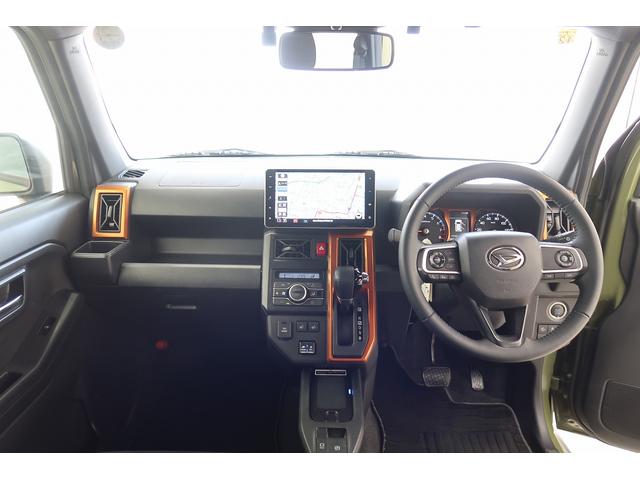 タフトＧターボ　／４ＷＤ／ナビ／パノラマモニター／ドラレコＢカメラ　電動格納ドアミラー　ＬＥＤライト　ＥＴＣ車載器　キーフリーシステム　フルタイム４ＷＤ　フロントカメラ　ドラレコ　アイドリングストップ　前席シートヒーター　ターボ車　アルミホイール　ナビＴＶ（富山県）の中古車