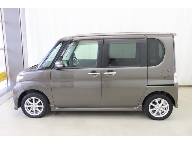 タントカスタムX /カーナビ/キーフリー/片側電動スライドドア/スマートキー付き 盗難防止付き Wエアバッグ ベンチ SRS キーフリーキー ETC車載器 AW ナビTV 電格ミラー 衝突安全ボディ ABS アイドリングSTOP 左オートスライド 記録簿有 ESC(富山県)の中古車