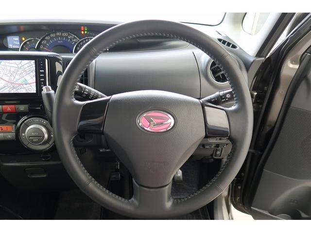 タントカスタムX /カーナビ/キーフリー/片側電動スライドドア/スマートキー付き 盗難防止付き Wエアバッグ ベンチ SRS キーフリーキー ETC車載器 AW ナビTV 電格ミラー 衝突安全ボディ ABS アイドリングSTOP 左オートスライド 記録簿有 ESC(富山県)の中古車