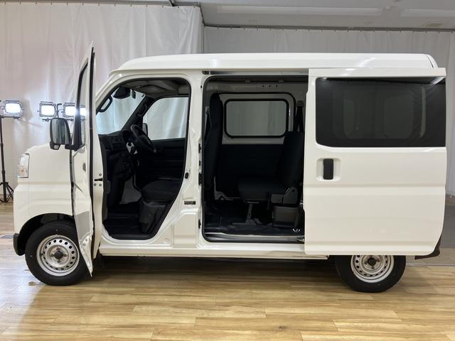 ハイゼットカーゴＤＸ　／切替４ＷＤ／ラジオ／オートライト／踏み間違い防止踏み間違い防止　Ｗエアバック　キーフリーシステム　エコアイドル　車線逸脱警報　切替４ＷＤ　オートハイビーム　両側スライドドア　オートライト　運転席エアバッグ　ＡＢＳ　記録簿　ＶＤＣ（富山県）の中古車