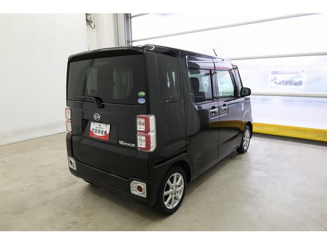 ウェイクL SAIII /ナビ/バックカメラ/両側電動スライドドアBT接続 エマージェンシーブレーキ 盗難警報装置 i−stop 衝突安全ボディ アルミ レーンアシスト ハイビームアシスト ナビTV ESC オートライト キーレスエントリー ベンチシート エアバッグ(富山県)の中古車