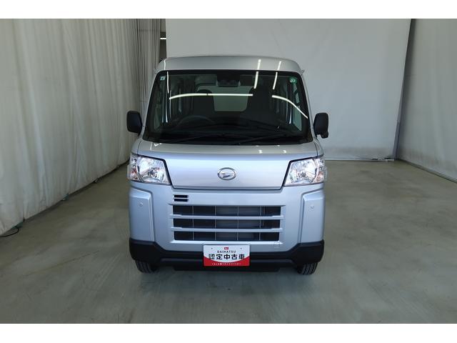 ハイゼットカーゴDX /切替4WD/ラジオ/オートライト/踏み間違い防止車線逸脱警報装置 キーフリー デュアルエアバッグ Aストップ VDC オートマチックハイビーム 記録簿 切替4WD ABS エアバッグ オートライト 衝突被害軽減装置(富山県)の中古車