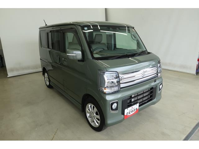エブリイワゴンPZターボ /カーナビ/4WD/両側スライド片側電動ドアナビ・TV キーフリーシステム スマキー シートヒータ アルミ 盗難防止 ターボ車 エアバック Aライト LEDヘッドライト 安全ボディ 4WD 横滑防止 レーダーセーフティー(富山県)の中古車
