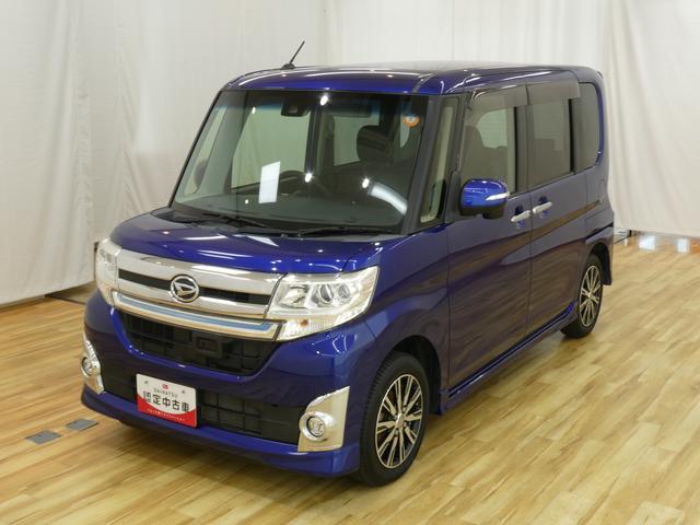 タント 中古車 カスタムＸ　トップエディションＳＡＩＩ　／４ＷＤ／カーナビ／ＡＴライト　ＬＥＤヘッドライト　衝突軽減ブレーキ　スマートキー　盗難防止システム　４ＷＤ　ベンチシート　電動格納ミラー　アイドリングストップ　ｂｌｕｅｔｏｏｔｈ