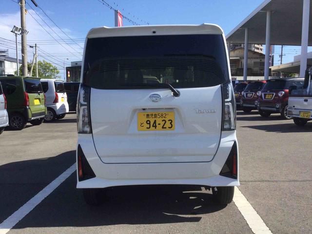 タントカスタムＸインパネシフト　衝突回避　レーンキープ　スマートキー＆プッシュスタート　両側スライドドア　ＡＢＳ　アルミホイール（鹿児島県）の中古車