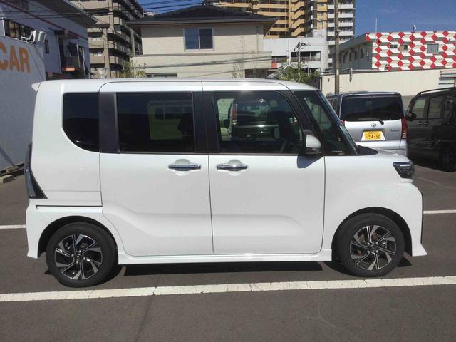 タントカスタムＸインパネシフト　衝突回避　レーンキープ　スマートキー＆プッシュスタート　両側スライドドア　ＡＢＳ　アルミホイール（鹿児島県）の中古車