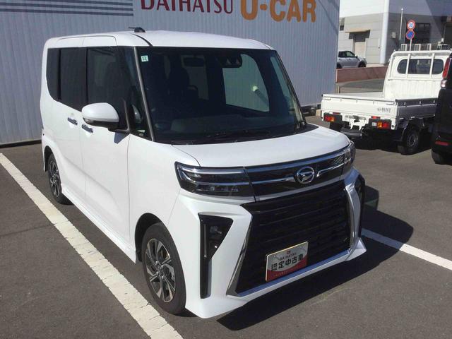 タントカスタムＸインパネシフト　衝突回避　レーンキープ　スマートキー＆プッシュスタート　両側スライドドア　ＡＢＳ　アルミホイール（鹿児島県）の中古車