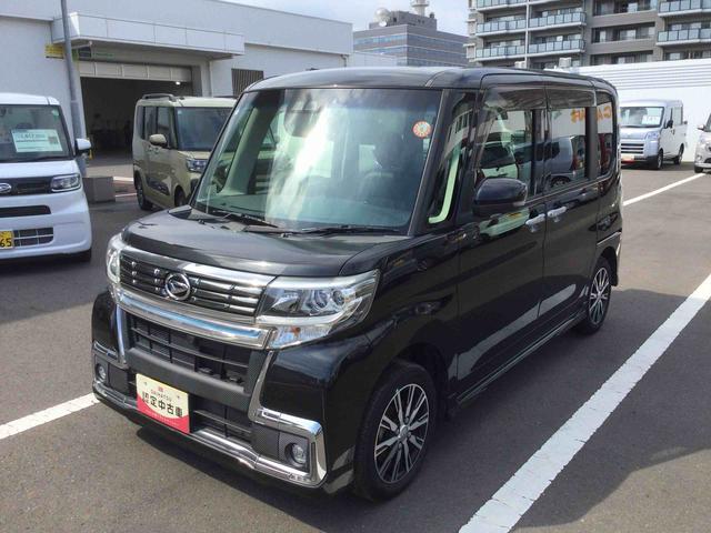 タントカスタムＸ　トップエディションＶＳ　ＳＡIIIインパネシフト　プッシュスタートスイッチ　電子カードキー　カーナビ　アルミホイール　ＡＢＳ　衝突回避支援ブレーキ　車線逸脱警報装置（鹿児島県）の中古車