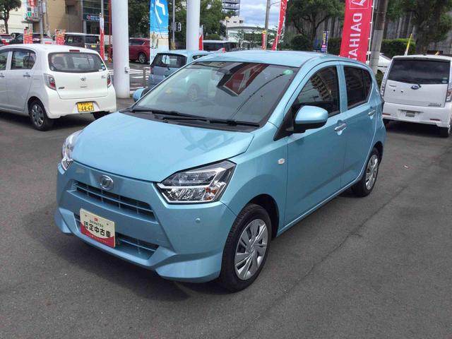 ミライースＸ　ＳＡIIIインパネシフト　緊急ブレーキ　コーナーセンサー　車線逸脱　オートハイビーム　アイドリングストップ　キーレスエントリー　ＡＢＳ　エアバック（鹿児島県）の中古車
