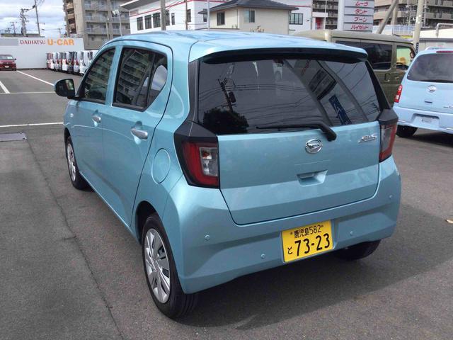 ミライースＸ　ＳＡIIIインパネシフト　緊急ブレーキ　コーナーセンサー　車線逸脱　オートハイビーム　アイドリングストップ　キーレスエントリー　ＡＢＳ　エアバック（鹿児島県）の中古車
