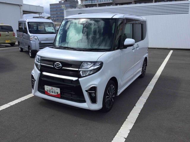 タントカスタムＲＳセレクションターボエンジン　インパネシフト　プッシュスタートスイッチ　電子カードキー　カーナビ　車線逸脱警報　オートマチックハイビーム　アルミホイール　衝突軽減ブレーキサポート（鹿児島県）の中古車