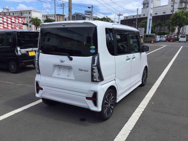 タントカスタムＲＳセレクションターボエンジン　インパネシフト　プッシュスタートスイッチ　電子カードキー　カーナビ　車線逸脱警報　オートマチックハイビーム　アルミホイール　衝突軽減ブレーキサポート（鹿児島県）の中古車