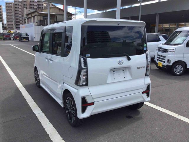 タントカスタムＲＳセレクションターボエンジン　インパネシフト　プッシュスタートスイッチ　電子カードキー　カーナビ　車線逸脱警報　オートマチックハイビーム　アルミホイール　衝突軽減ブレーキサポート（鹿児島県）の中古車