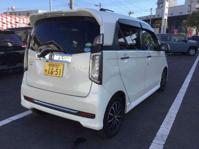 N−WGNカスタムG SSパッケージインパネシフト プッシュスタートスイッチ ABS 運転席エアバッグ 助手席エアバッグ キーフリーシステム アルミホイール ETC車載器(鹿児島県)の中古車