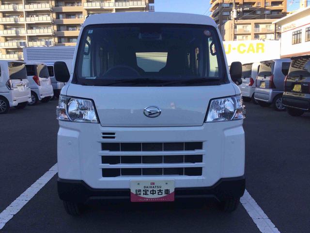 ハイゼットカーゴDXインパネシフト リモコンキー 両側スライドドア ハイビームアシスト レーンアシスト 両席エアバッグ ABS(鹿児島県)の中古車