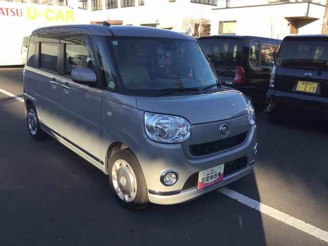 ムーヴキャンバスXメイクアップリミテッド SAIIIインパネシフト プッシュスタートスイッチ 電子カードキー 衝突被害軽減システム ABS レーンキープ カーナビ(鹿児島県)の中古車