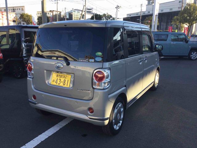 ムーヴキャンバスXメイクアップリミテッド SAIIIインパネシフト プッシュスタートスイッチ 電子カードキー 衝突被害軽減システム ABS レーンキープ カーナビ(鹿児島県)の中古車