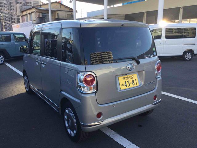 ムーヴキャンバスXメイクアップリミテッド SAIIIインパネシフト プッシュスタートスイッチ 電子カードキー 衝突被害軽減システム ABS レーンキープ カーナビ(鹿児島県)の中古車