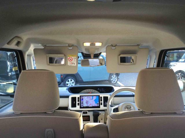 ムーヴキャンバスXメイクアップリミテッド SAIIIインパネシフト プッシュスタートスイッチ 電子カードキー 衝突被害軽減システム ABS レーンキープ カーナビ(鹿児島県)の中古車