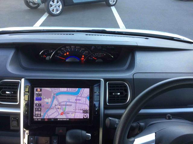 タントカスタムＸ　トップエディションＶＳ　ＳＡIIIインパネシフト　プッシュスタートスイッチ　電子カードキー　カーナビ　衝突回避支援ブレーキ　車線逸脱警報装置　両側オートスライドドア　オートマチックハイビーム　アルミホイール　ＡＢＳ（鹿児島県）の中古車