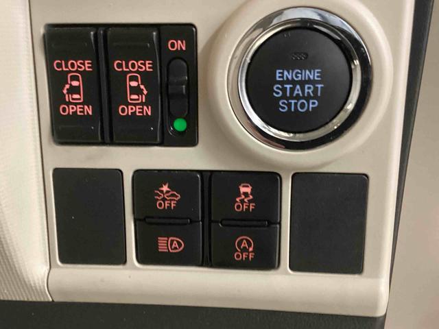 ムーヴキャンバスＧホワイトアクセントリミテッド　ＳＡIIIインパネシフト　プッシュスタートスイッチ　電子カードキー　カーナビ　バックモニター（パノラマモニター）　両側電動スライドドア　車線逸脱警報　ブレーキサポート　ＡＢＳ（鹿児島県）の中古車