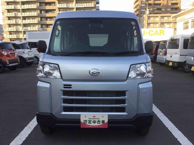 ハイゼットカーゴＤＸインパネシフト　リモコンキー　両側スライドドア　デュアルエアバッグ　オートマチックハイビーム　レーダーブレーキサポート　車線逸脱　衝突被害軽減システム　ＡＢＳ（鹿児島県）の中古車