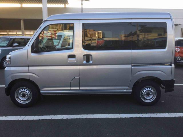 ハイゼットカーゴＤＸインパネシフト　リモコンキー　両側スライドドア　デュアルエアバッグ　オートマチックハイビーム　レーダーブレーキサポート　車線逸脱　衝突被害軽減システム　ＡＢＳ（鹿児島県）の中古車