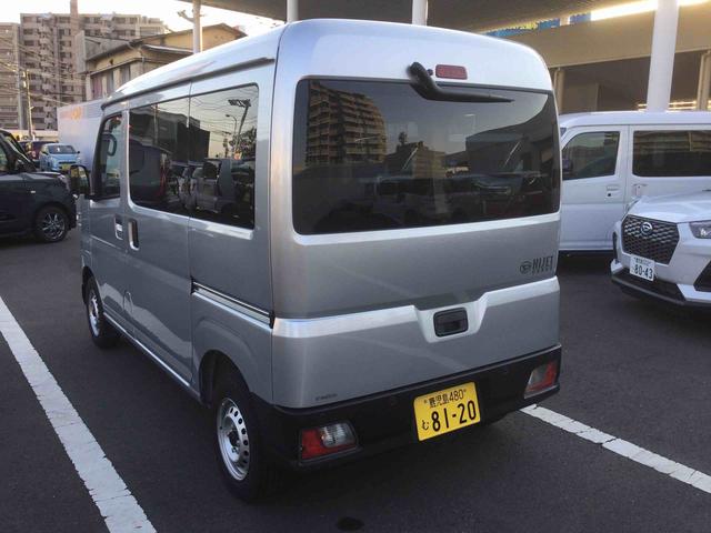 ハイゼットカーゴＤＸインパネシフト　リモコンキー　両側スライドドア　デュアルエアバッグ　オートマチックハイビーム　レーダーブレーキサポート　車線逸脱　衝突被害軽減システム　ＡＢＳ（鹿児島県）の中古車