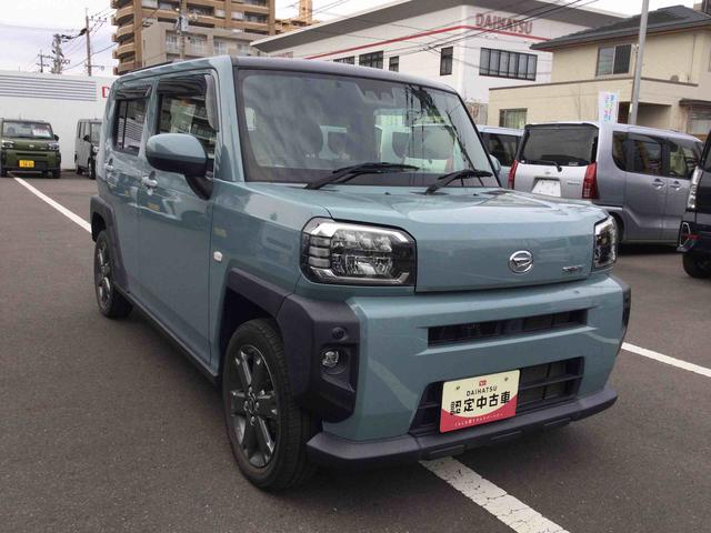 タフトＧターボターボ車　インパネシフト　プッシュスタートスイッチ　電子カードキー　電動パーキングブレーキ　ディスプレイオーディオ　車線逸脱防止　衝突軽減ブレーキ　ＡＢＳ　ガラスルーフ　アルミホイール（鹿児島県）の中古車