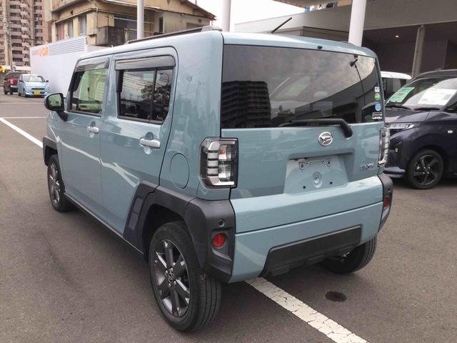 タフトＧターボターボ車　インパネシフト　プッシュスタートスイッチ　電子カードキー　電動パーキングブレーキ　ディスプレイオーディオ　車線逸脱防止　衝突軽減ブレーキ　ＡＢＳ　ガラスルーフ　アルミホイール（鹿児島県）の中古車