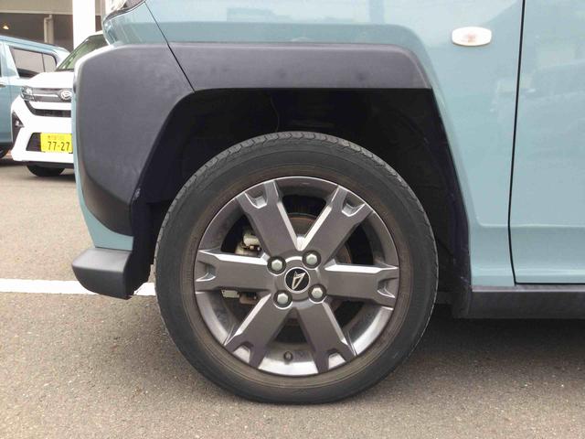 タフトＧターボターボ車　インパネシフト　プッシュスタートスイッチ　電子カードキー　電動パーキングブレーキ　ディスプレイオーディオ　車線逸脱防止　衝突軽減ブレーキ　ＡＢＳ　ガラスルーフ　アルミホイール（鹿児島県）の中古車