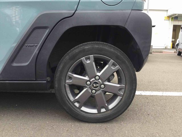 タフトＧターボターボ車　インパネシフト　プッシュスタートスイッチ　電子カードキー　電動パーキングブレーキ　ディスプレイオーディオ　車線逸脱防止　衝突軽減ブレーキ　ＡＢＳ　ガラスルーフ　アルミホイール（鹿児島県）の中古車